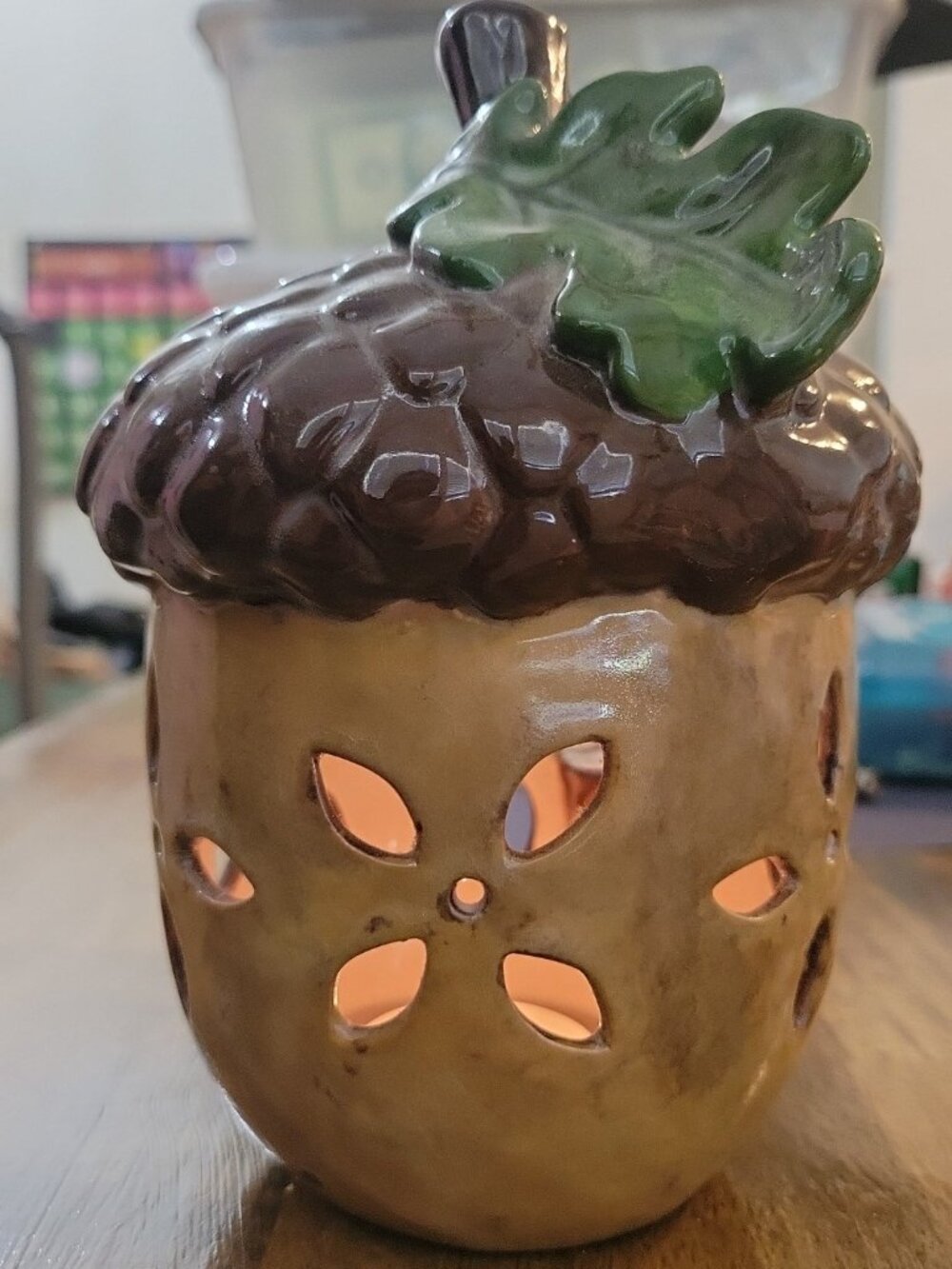 Hand painted lantern